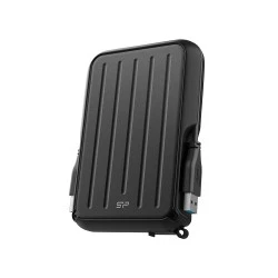 Silicon Power Εξωτερικός σκληρός δίσκος A66 2TB USB 3.2 HDD Armor μαύρος με λογισμικό για την προστασία και την ανάκτηση των δεδομένων