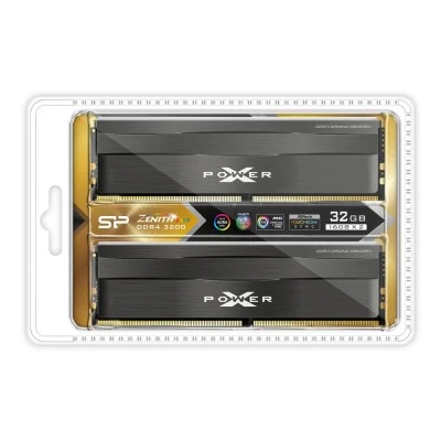 Silicon Power μνήμη DDR4 UDIMM XPOWER Zenith 2x 16GB, RGB, 3200MHz, CL16