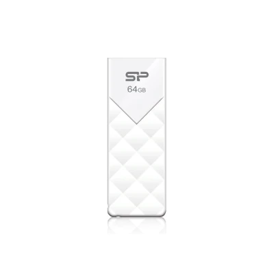 SILICON POWER USB Flash Ultima U03, 64GB, USB 2.0, λευκό