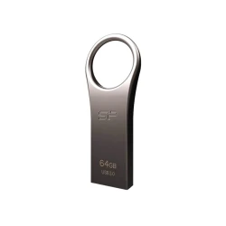 SILICON POWER USB Flash Drive Jewel 80, 64GB, USB 3.1, Titanium