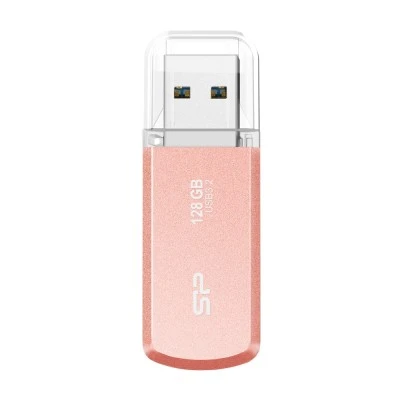 SILICON POWER USB Flash Drive Helios 202, 128GB, USB 3.2, ροζ χρυσό