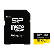 Κάρτα μνήμης microSDXC Inspire 256GB SILICON POWER UHS-I U3 A1 V30