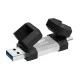 SILICON POWER USB Flash Drive C51, USB/USB-C, 256GB, 200MBps, ασημί SILICON POWER USB Flash Drive C51, USB/USB-C, 256GB, 200MBps, ασημί