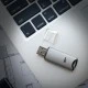 SILICON POWER USB Flash Drive Marvel M02, 256GB, USB 3.2, γκρι