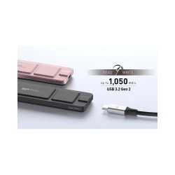 Silicon Power εξωτερικός SSD PX10, 512GB, USB 3.2, 1050-1050MB/s, μαύρος