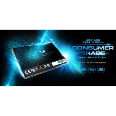 Silicon Power SSD A55 512GB, 2.5", SATA III, 560-530MB/s 7mm, TLC