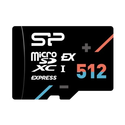 Κάρτα μνήμης microSDXC Express Hypera 512GB SILICON POWER PCIe Gen 3x1 C10 UHS-I U3 A1 V30 15x11x1mm