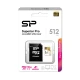 SILICON POWER κάρτα μνήμης Superior Pro microSDXC UHS-I, 512GB, Class 30