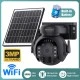 Smart ηλιακή κάμερα SECTEC ST-515C-3M-5W-BK με ανάλυση 3MP, WiFi, περιστροφή PTZ, υποστήριξη SD και στεγανότητα IP65