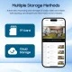 Smart ηλιακή κάμερα SECTEC ST-515C-3M-5W-BK με ανάλυση 3MP, WiFi, περιστροφή PTZ, υποστήριξη SD και στεγανότητα IP65