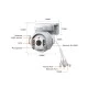 Smart κάμερα ασφαλείας SECTEC ST-515C-3MTY με ανάλυση 3MP, WiFi, περιστροφή PTZ, υποστήριξη SD και στεγανότητα IP65