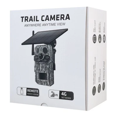 Smart ηλιακή κάμερα κυνηγού SECTEC ST-HC809 με ανάλυση 3MP, 4G, PIR ανίχνευση κίνησης, υποστήριξη SD και στεγανότητα IP66