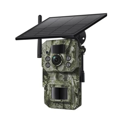 Smart ηλιακή κάμερα κυνηγού SECTEC ST-HC809 με ανάλυση 3MP, 4G, PIR ανίχνευση κίνησης, υποστήριξη SD και στεγανότητα IP66