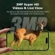 Smart ηλιακή κάμερα κυνηγού SECTEC ST-HC809 με ανάλυση 3MP, 4G, PIR ανίχνευση κίνησης, υποστήριξη SD και στεγανότητα IP66