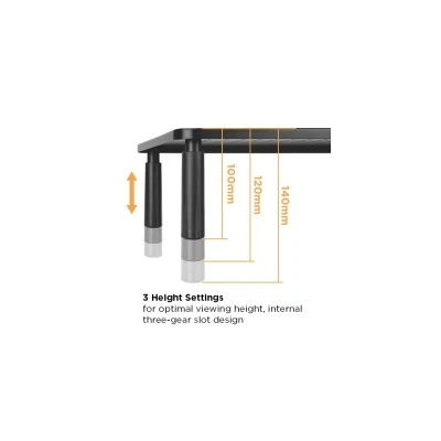BRATECK επιτραπέζια βάση STB-086 για οθόνη 13"-32" & laptop, έως 20kg