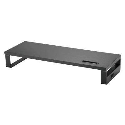 BRATECK επιτραπέζια βάση για οθόνη/laptop STB-118 με 3x USB θύρες, 17-32", έως 20kg, μαύρη