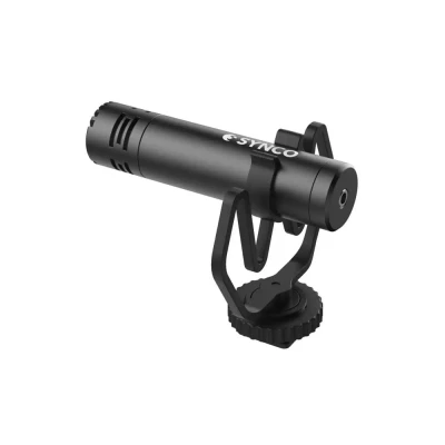 SYNCO μικρόφωνο για κάμερα SY-M1-BK, δυναμικό, 3.5mm, shock mount, μαύρο SYNCO μικρόφωνο για κάμερα SY-M1-BK, δυναμικό, 3.5mm, shock mount, μαύρο