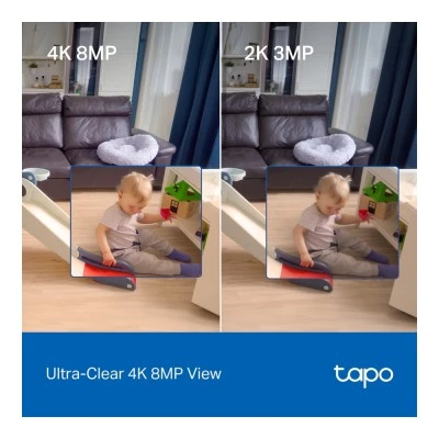 Smart κάμερα TP-LINK Tapo C260 με ανάλυση 4K, WiFi, αμφίδρομο ήχο (two-way audio) και λειτουργία Pan/Tilt Smart κάμερα TP-LINK Tapo C260 με ανάλυση 4K, WiFi, αμφίδρομο ήχο (two-way audio) και λειτουργία Pan/Tilt