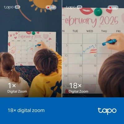 Smart κάμερα TP-LINK Tapo C260 με ανάλυση 4K, WiFi, αμφίδρομο ήχο (two-way audio) και λειτουργία Pan/Tilt Smart κάμερα TP-LINK Tapo C260 με ανάλυση 4K, WiFi, αμφίδρομο ήχο (two-way audio) και λειτουργία Pan/Tilt
