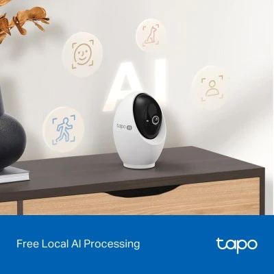 Smart κάμερα TP-LINK Tapo C260 με ανάλυση 4K, WiFi, αμφίδρομο ήχο (two-way audio) και λειτουργία Pan/Tilt Smart κάμερα TP-LINK Tapo C260 με ανάλυση 4K, WiFi, αμφίδρομο ήχο (two-way audio) και λειτουργία Pan/Tilt
