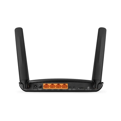 TP-LINK Wireless N Router TL-MR6400, 4G LTE, Wi-Fi 300Mbps, Ver. 4.0