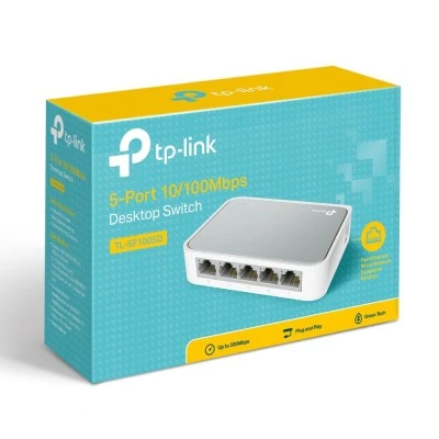 TP-LINK Desktop Switch TL-SF1005D, 5-port 10/100M, Ver. 17.0 TP-LINK Desktop Switch TL-SF1005D, 5-port 10/100M, Ver. 17.0