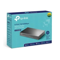TP-LINK Desktop Switch TL-SF1008P 8 Θυρών, με 4-port POE, Ver. 6.0