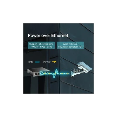 TP-LINK desktop switch TL-SG1005LP, 5-Port Gigabit, 4x PoE+, Ver. 2.0 TP-LINK desktop switch TL-SG1005LP, 5-Port Gigabit, 4x PoE+, Ver. 2.0
