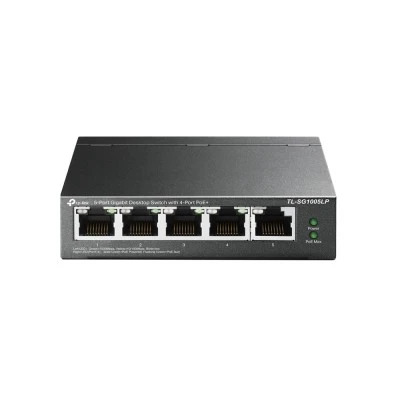 TP-LINK desktop switch TL-SG1005LP, 5-Port Gigabit, 4x PoE+, Ver. 2.0 TP-LINK desktop switch TL-SG1005LP, 5-Port Gigabit, 4x PoE+, Ver. 2.0