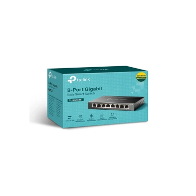 TP-LINK Easy Smart Switch TL-SG108E, 8-port 10/100/1000Mbps, Ver 6.0 TP-LINK Easy Smart Switch TL-SG108E, 8-port 10/100/1000Mbps, Ver 6.0