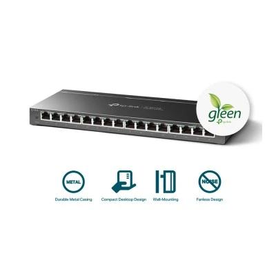TP-LINK Easy Smart Switch TL-SG116E, 16-Port Gigabit, Ver. 1.2 TP-LINK Easy Smart Switch TL-SG116E, 16-Port Gigabit, Ver. 1.2