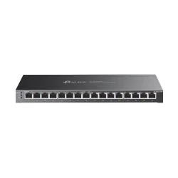 TP-LINK JetStream switch TL-SG2016P, 16-Port Gigabit, 8x PoE+, Ver. 1.0