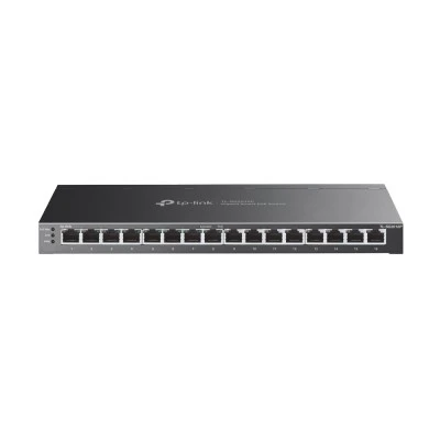 TP-LINK JetStream switch TL-SG2016P, 16-Port Gigabit, 8x PoE+, Ver. 1.0