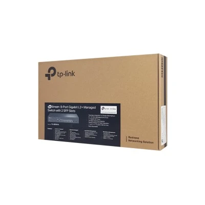 TP-LINK JetStream L2+ managed switch TL-SG3210, 8-Port Gigabit, Ver. 3.0
