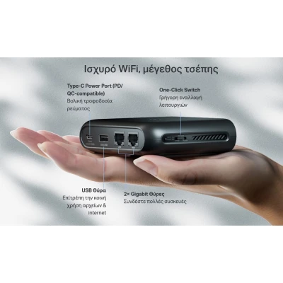 TP-LINK Travel Router TL-WR1502X, AX1500 Wi-Fi 6, Dual Band TP-LINK Travel Router TL-WR1502X, AX1500 Wi-Fi 6, Dual Band