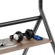 BRATECK βάση τηλεόρασης δαπέδου TTF13E-46FW, 37-86", έως 80kg, με ράφι & ροδάκια