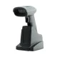 GTCODESTAR barcode scanner X-1901B με βάση, 1D & 2D, ενσύρματο & ασύρματο, Bluetooth, 2000mAh, μαύρο