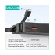 USAMS power bank CD225 με καλώδιο Lightning, 2x θύρες εξόδου, 10000mAh, 20W, λευκό