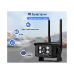INNOTRONIC smart 4G κάμερα ICH-B30H, 5MP Sony, αδιάβροχη IP66, micro SD με λειτουργία νυχτερινής όρασης & εντοπισμό κίνησης και ανθρώπινης σιλουέτας