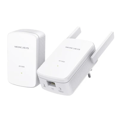 MERCUSYS Powerline Extender MP510 Kit AV1000 Gigabit WiFi Ver: 1.0 διπλό για ασύρματη σύνδεση Wi‑Fi 4 & 2 θύρες Gigabit Ethernet MERCUSYS Powerline Extender MP510 Kit AV1000 Gigabit WiFi Ver: 1.0 διπλό για ασύρματη σύνδεση Wi‑Fi 4 & 2 θύρες Gigabit Ethernet