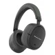 Ακουστικά κεφαλής POWERTECH headphones PT-1462 ενσύρματα & ασύρματα ANC & ENC 40mm 300mAh μαύρα