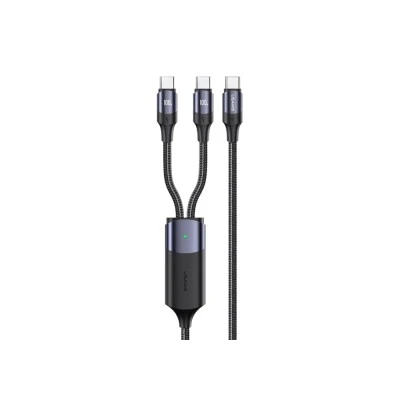 Καλώδιο USAMS SJ551USB01 USB-C σε 2x USB-C PD 100W 1.2m Καλώδιο USAMS SJ551USB01 USB-C σε 2x USB-C PD 100W 1.2m