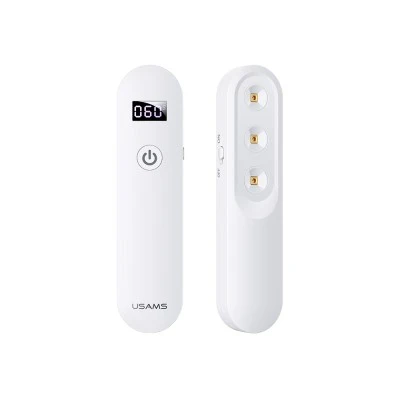 USAMS UV Αποστειρωτής ultra mini US-ZB159,με οθόνη & μπαταρία, λευκός