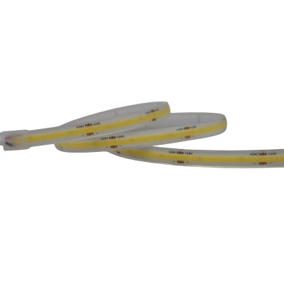 Ταινία led COB 5m 10W 24V 3000K θερμό φως 480 led/m IP67 130 lm/W PRO