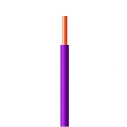 Καλώδιο μονόκλωνο 1x1mm² H05V-U NYA σε μωβ χρώμα σε στροφείο 100m Καλώδιο μονόκλωνο 1x1mm² H05V-U NYA σε μωβ χρώμα σε στροφείο 100m