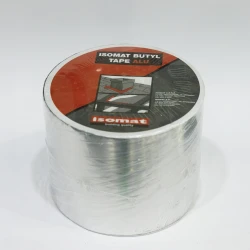 Ταινία butyl αλουμινίου 100mm x 0,6mm ρολό 10m για στεγανοποίηση αρμών και ενώσεων