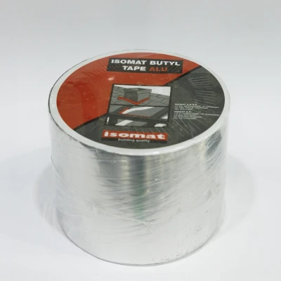 Ταινία butyl αλουμινίου 100mm x 0,6mm ρολό 10m για στεγανοποίηση αρμών και ενώσεων Ταινία butyl αλουμινίου 100mm x 0,6mm ρολό 10m για στεγανοποίηση αρμών και ενώσεων