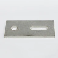 Πλακάκι σύνδεσης inox κατάλληλο για ασφαλή σύνδεση εξαρτημάτων σε φωτοβολταϊκές εγκαταστάσεις