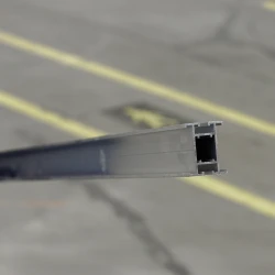 Προφίλ αλουμινίου Η2216 μήκους 3600mm για εφαρμογές φωτοβολταϊκών και κατασκευών