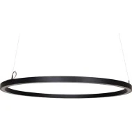 Φωτιστικό στρογγυλό γραμμικό PRO 84W Ø800mm 6500K 5200lm IP40 μαύρο με τροφοδοτικό